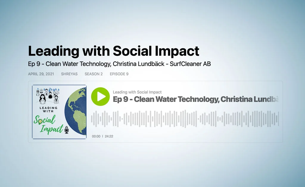 SurfCleaner Leading With Social Impact
