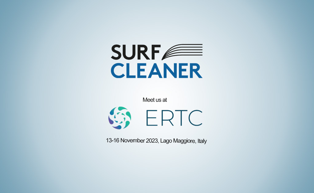 Meet SurfCleaner at ERTC 2023