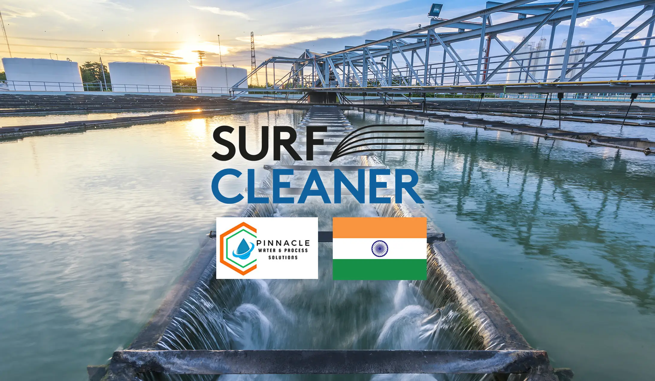 Surfcleaner partners with Pinnacle Water & Process Solutions in India