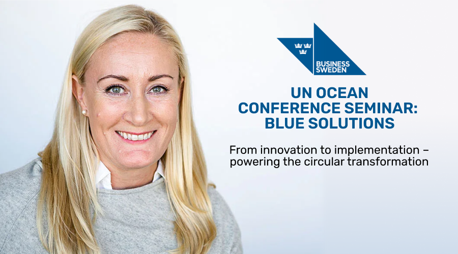 Surfcleaner Founder Christina Lundbäck is a panelist at UN Ocean Conference Seminar: Blue Solutions